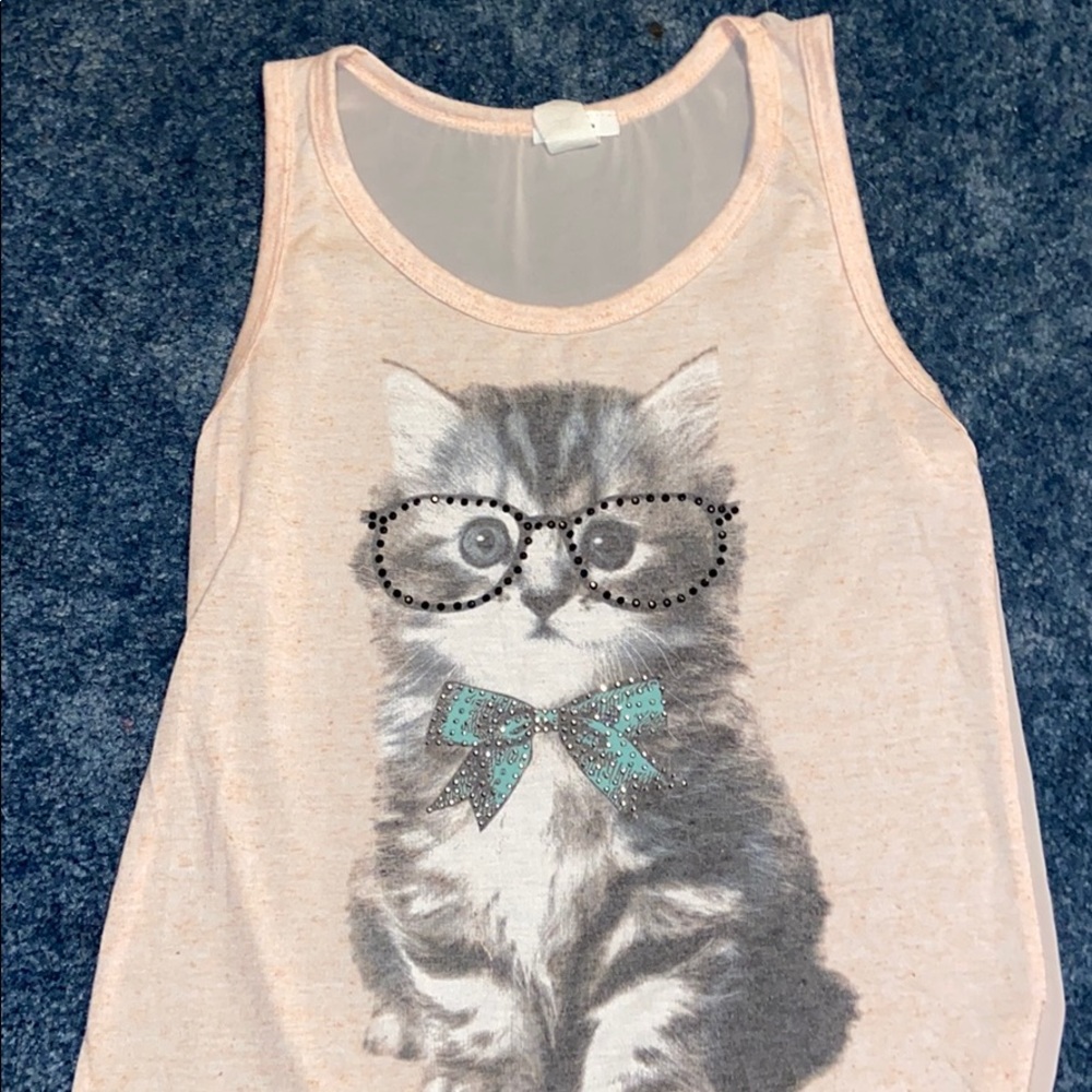 Cute Cat Tank Top